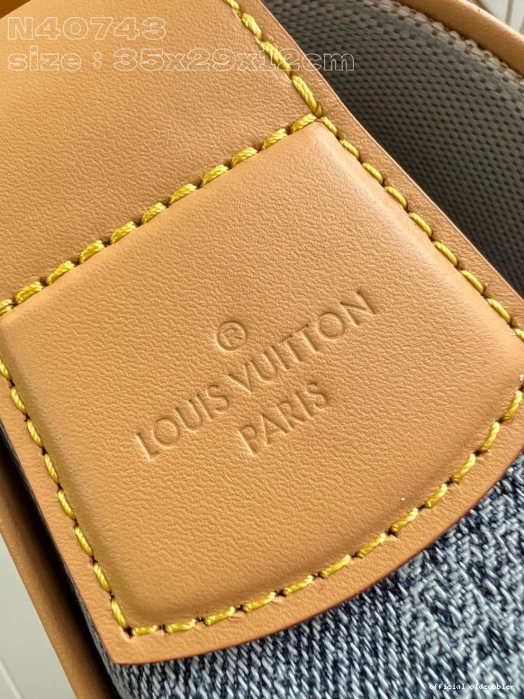 Official oldcobbler LOUIS MM Messenger Montsouris VUITTON 0823